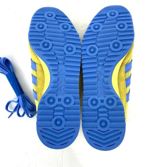 Adidas Sporty and Rich SL72 Yellw and Blue Sneaker Women's Size 9 - Picture 5 of 10